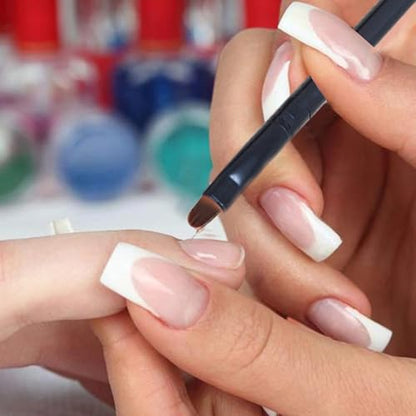 WOKOTO Juego de 20 pinceles de uñas de gel UV para uñas, pin