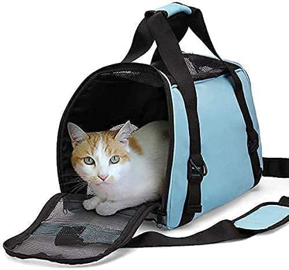 Transportador de gato, lados suaves para mascotas para gatos
