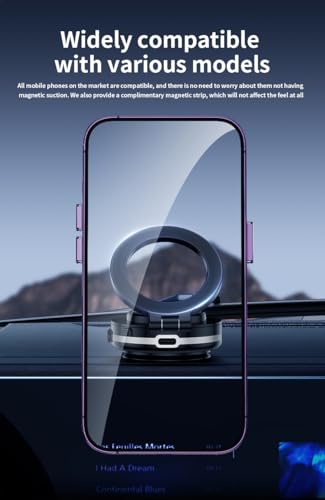 Soporte magnético de teléfono para automóvil con vacío eléct