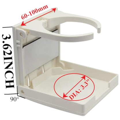 YSIL Soporte plegable ajustable para bebidas para barco mari