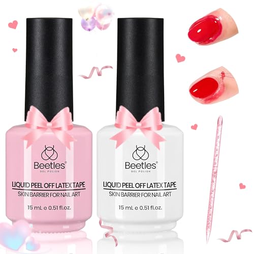 Beetles - Látex líquido para uñas, 1.06 onzas líquidas, prot