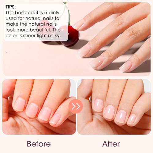 Gellen Capa base transparente para esmalte de uñas regular c