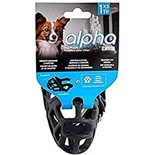 ZEUS Bozal Alpha TPR para perros pequeños, diseño de ajuste