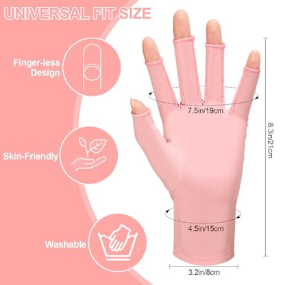 chemotex Guantes de uñas UV: protección profesional de manic