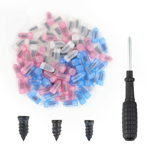 Paquete de 90 kits de reparación de neumáticos con enchufes,