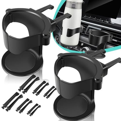 2 portavasos para ventilación de aire para automóvil, soport