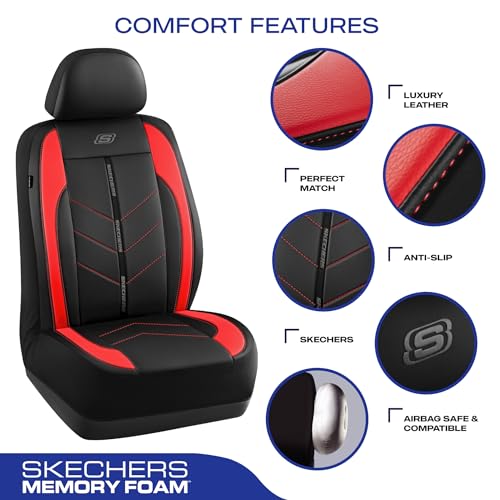 Skechers Fundas de asiento de automóvil, fundas de asiento d