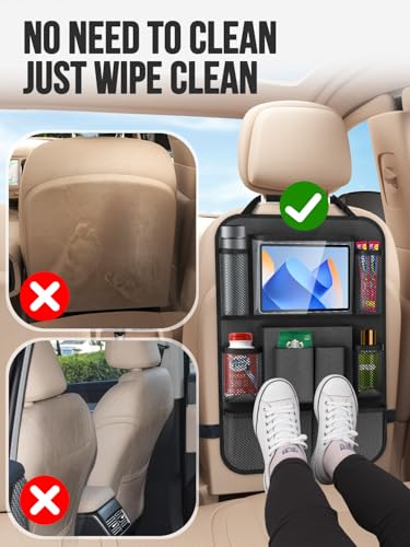 Backseat Car Organizer(20 Storage Pockets),Come with Free 1