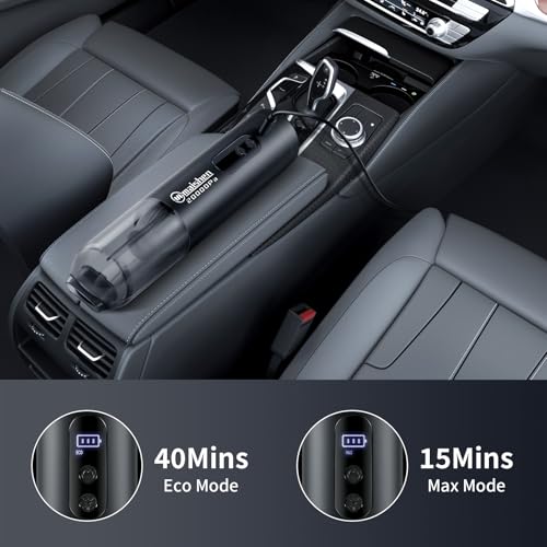 Aspiradora inalámbrica de mano para automóvil, 5 en 1, mini