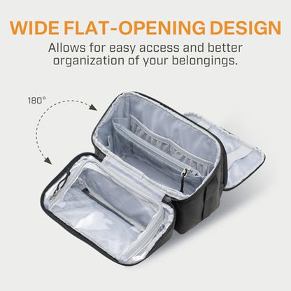 Everfun Neceser compacto para hombres y mujeres de viaje, ki