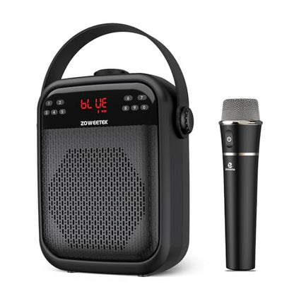 ZOWEETEK Amplificador de voz micrófono inalámbrico de mano,