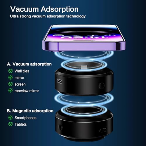 Soporte magnético para teléfono celular, rotación de 360°, s