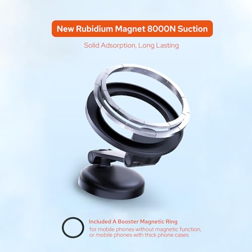 Soporte magnético plegable para el tablero del automóvil, ro