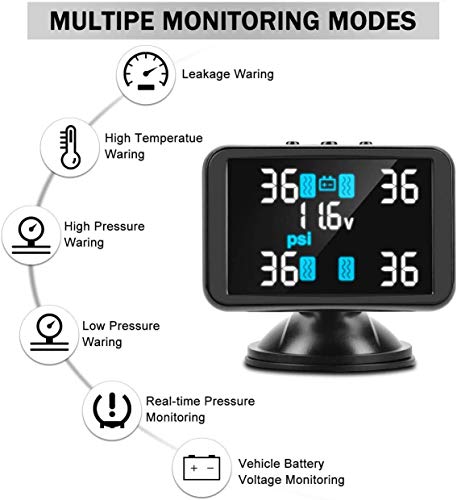 Tymate TPMS Sistema de monitoreo de presión de neumáticos -