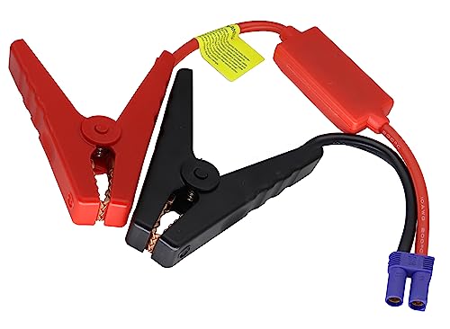 Cables de arranque de batería con abrazadera de cocodrilo a