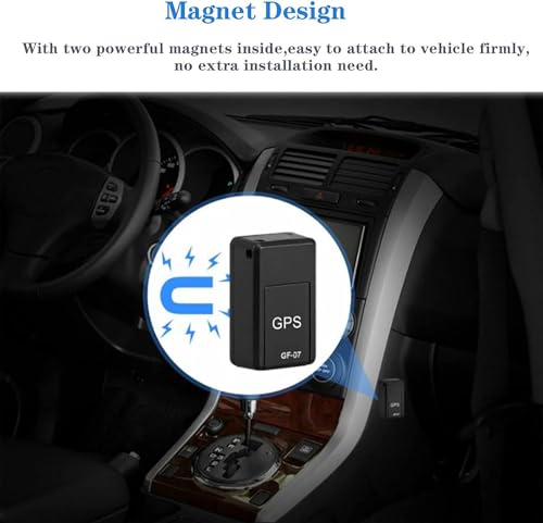 Rastreador GPS para vehículos, Mini Localizador magnético GP