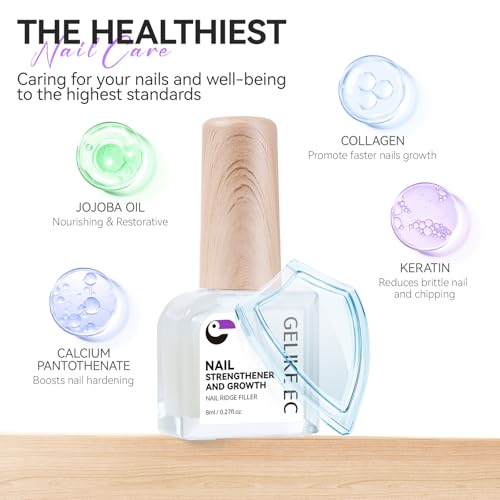 Gelike EC Nail Ridge Filler: Tratamiento natural para el cre