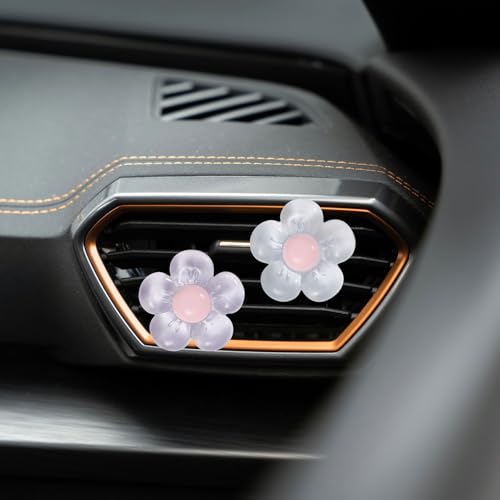 6 clips de ventilación de aire para automóvil, coloridos cli