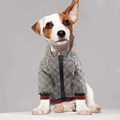 Sudaderas con capucha para perro, abrigo de invierno clásico