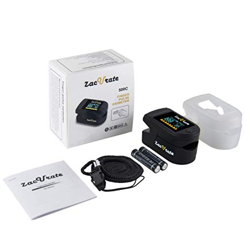 Zacurate Pro Series CMS 500DL - Oxímetro de pulso para medir