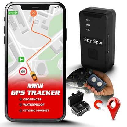 Spy Spot GPS Tracker GL 320MG con funda magnética impermeabl