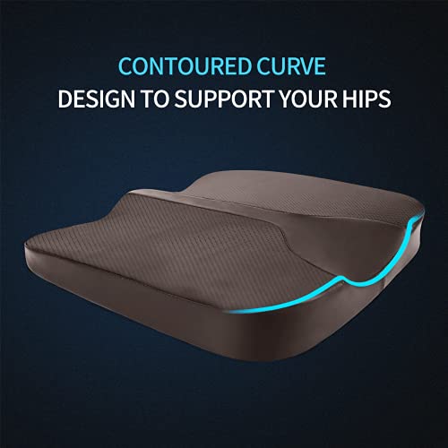 Cojín para asiento de automóvil, cómodo cojín de asiento de