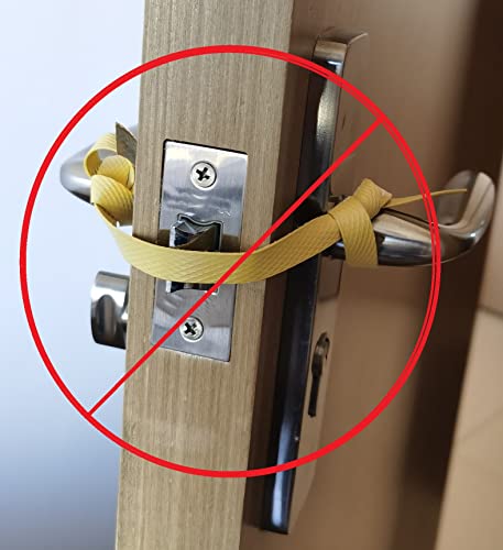 Paquete de 50 tiras magnéticas de bloqueo para puerta, dispo