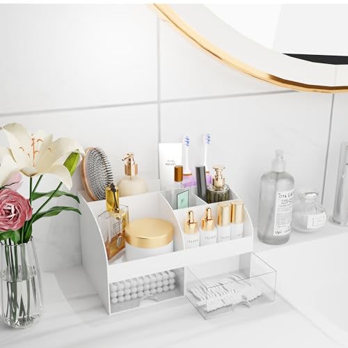 Organizador de maquillaje con cajones, almacenamiento de cos