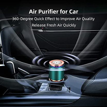 Mini purificador de aire USB purificadores de aire para coch