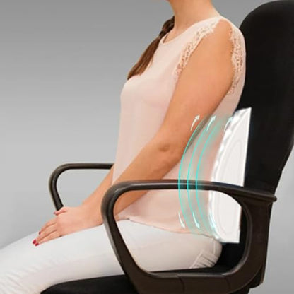 Almohada de apoyo lumbar con terapia de calor y frío para al