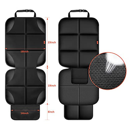 1 protector de asiento de automóvil, 1 alfombrilla acolchada