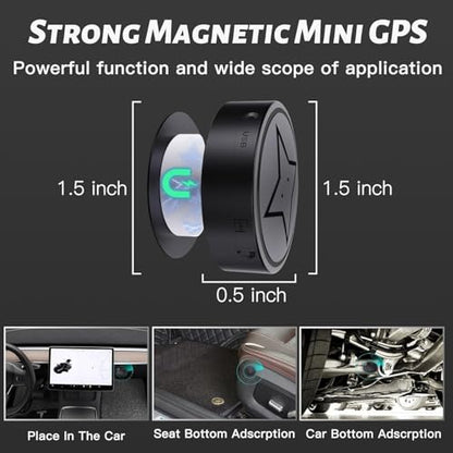 Rastreador GPS para vehículos, sin suscripción, mini rastrea