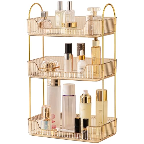 Organizador de baño, bandejas de tocador para baño, estante