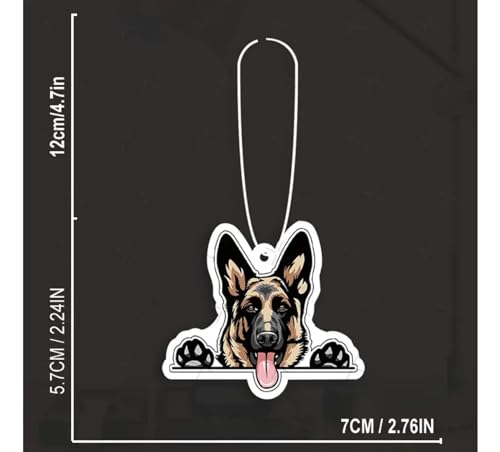 Paquete de 4 ambientadores de coche para perro, lindos acces