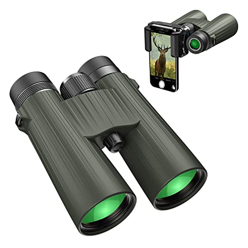 APEXEL Binocular profesional de 12 x 50 para adultos con ada