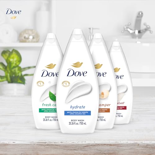 Dove Paquete de 6 productos de gel corporal variados – Hidra