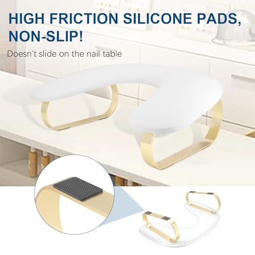Reposabrazos para tecnología de uñas, soporte de brazo de ma