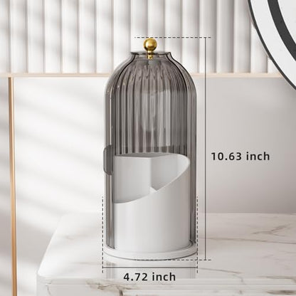 VITVITI Organizador de brochas de maquillaje con tapa, organ
