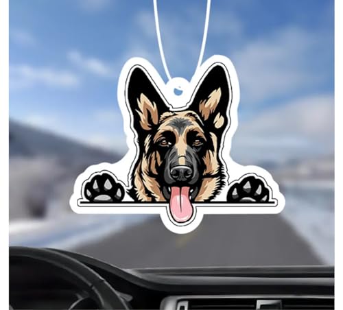 Paquete de 4 ambientadores de coche para perro, lindos acces
