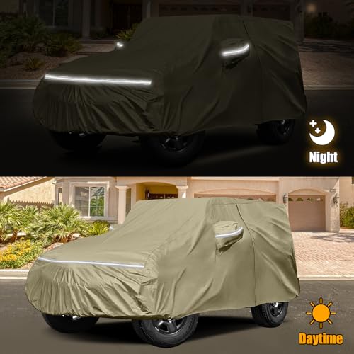 Fundas impermeables para automóvil de repuesto para Jeep Wra