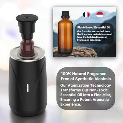 Ambientador inteligente para coche y difusor de aceites esen