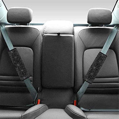 Forchrinse Almohadillas suaves para cinturón de seguridad de