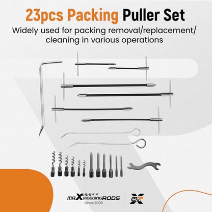 maXpeedingrods Juego de extractor de embalaje de 23 piezas,