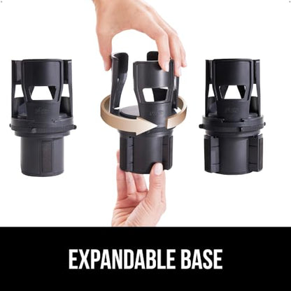 GORILLA GRIP Expansor de portavasos de automóvil con patente