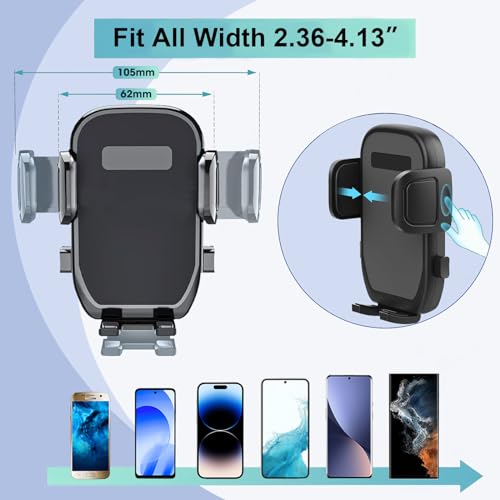 Soporte expansor para teléfono con brazo y base ajustables,