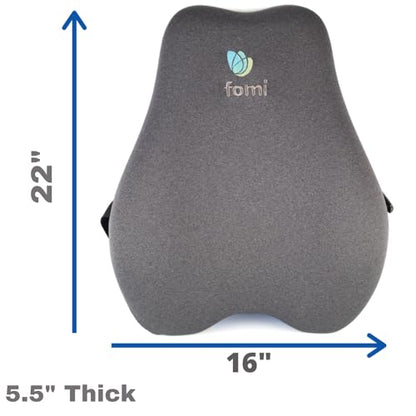 FOMI Almohada de apoyo lumbar extra alta | Almohadilla de es