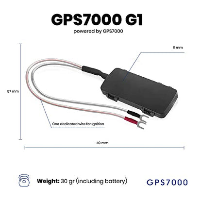 -Rastreador GPS oculto 4G para vehículos | 6 meses de servic