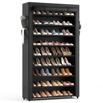 Zapatero con fundas – Organizador de zapatos de 10 niveles d