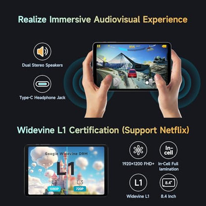 ALLDOCUBE Tablet Android 14, tableta Helio G99 iPlay 60 Mini