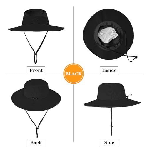 ZOORON Sombreros de sol para hombres y mujeres UPF 50+, somb